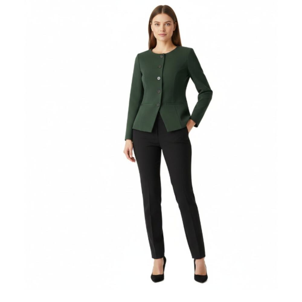 OGL Empower Stretch Boatneck Blazer SIZE M NWT - Picture 2 of 2
